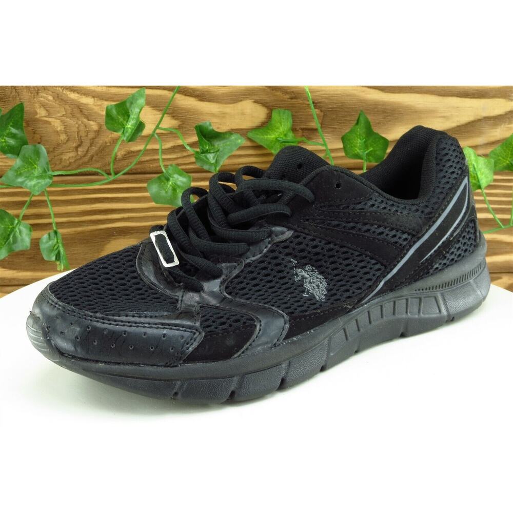 U.S. Polo Assn. Shoes Size 9 M Black Running Mesh Men 217584z40‎
